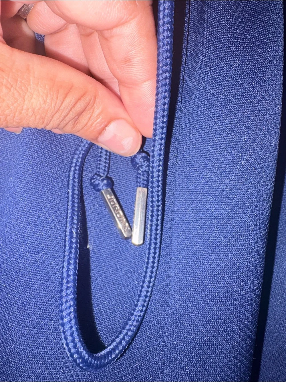 Men's athletic jacket sleeve with Jordan logo